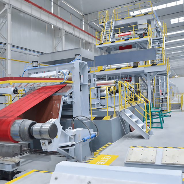 Garis Pelapis Serbuk Untuk Kumparan Dan Lembaran Logam