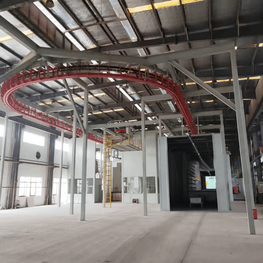 Jalur Pelapisan Overhead Tugas Berat