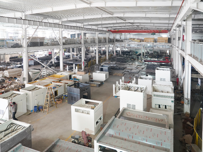 Bengkel produksi peralatan pelapis bubuk