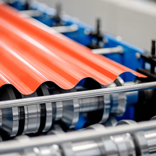 Garis Pelapis Warna Cat Untuk Kumparan/Lembaran Logam